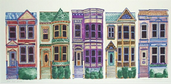 Watercolor 'THE 500 BLOCK'