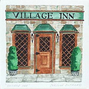 Watercolor VILLAGE INN